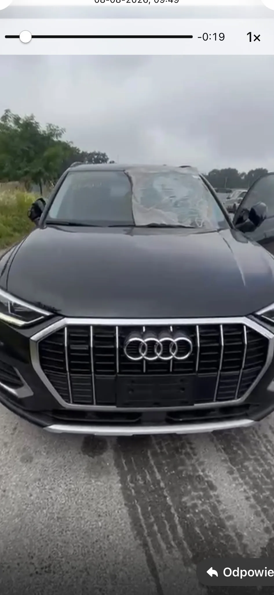 Audi Q3 — auto z Kanady